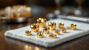 Inlays und onlays - goldfüllungen, oft hochgoldhaltig – fachkundig bewertet von Antik Seider, DGuSV-zertifizierte Sachverständige