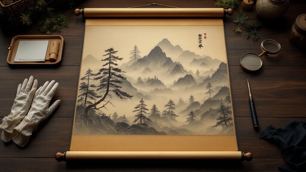 Rollbilder & thangkas chinesische & japanische rollbilder · aus familienbesitz – fachkundig bewertet von Antik Seider, DGuSV-zertifizierte Sachverständige